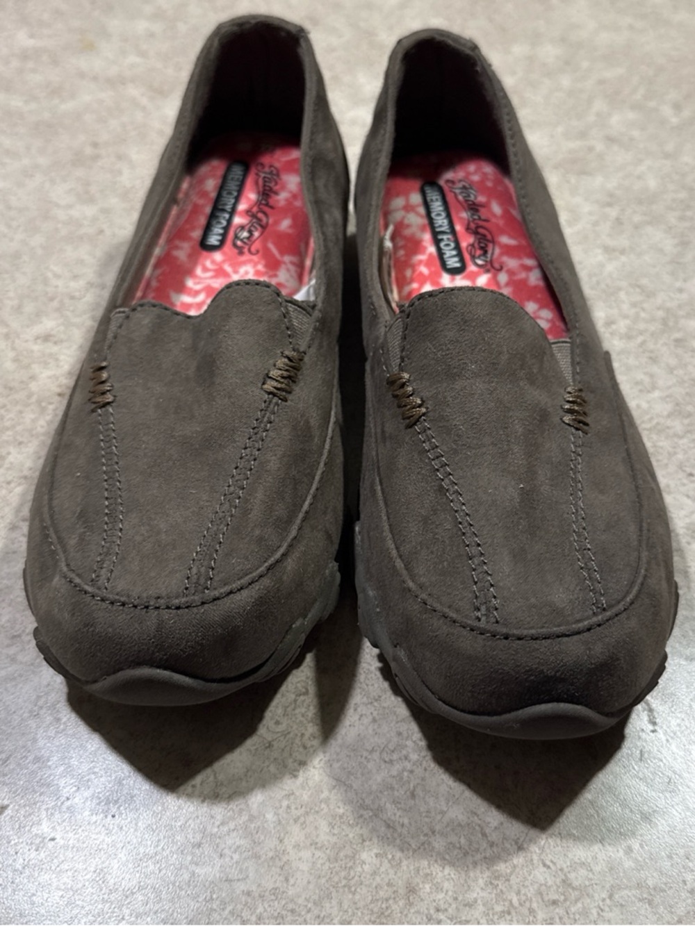 Suede loafers